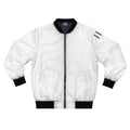 White Bomber Jacket - Black, HR