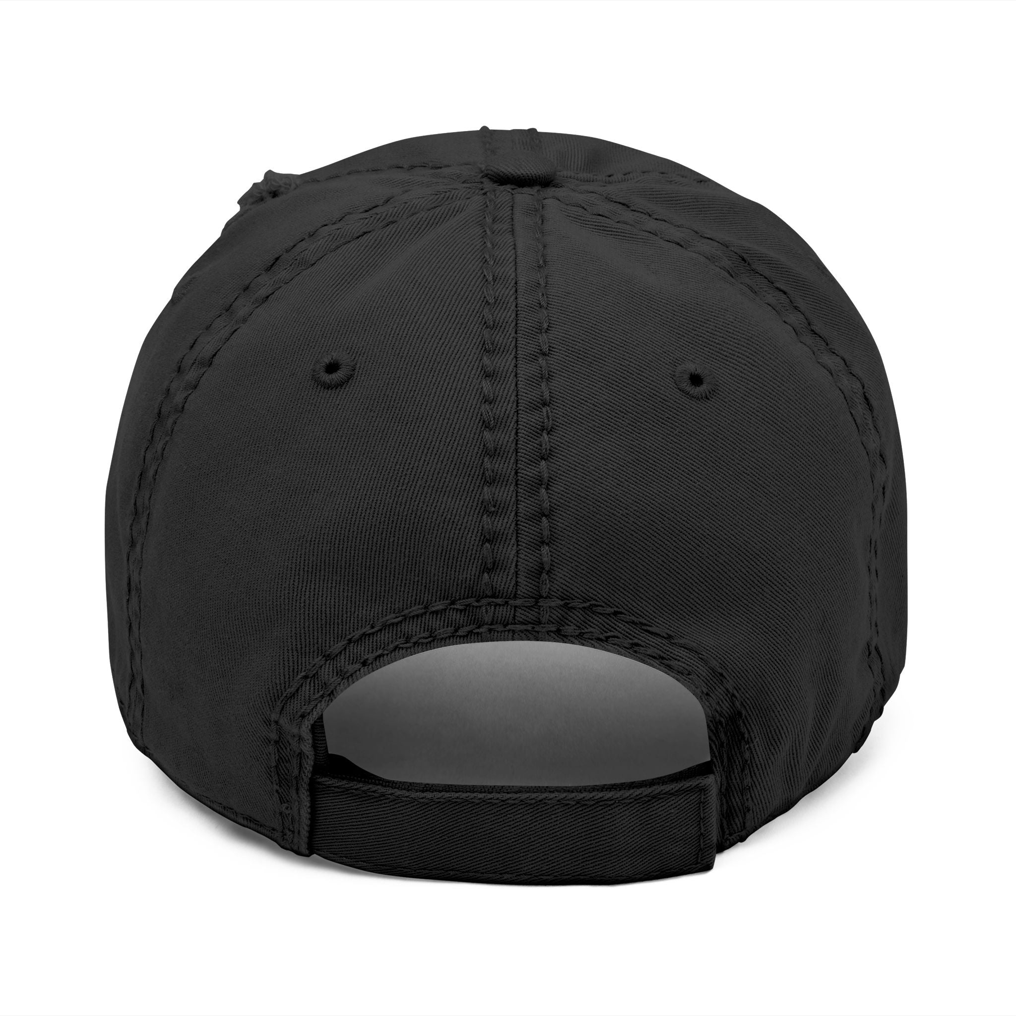 Distressed HR Monogram Hat