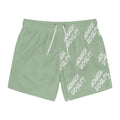 Gangsta Green Swim Shorts