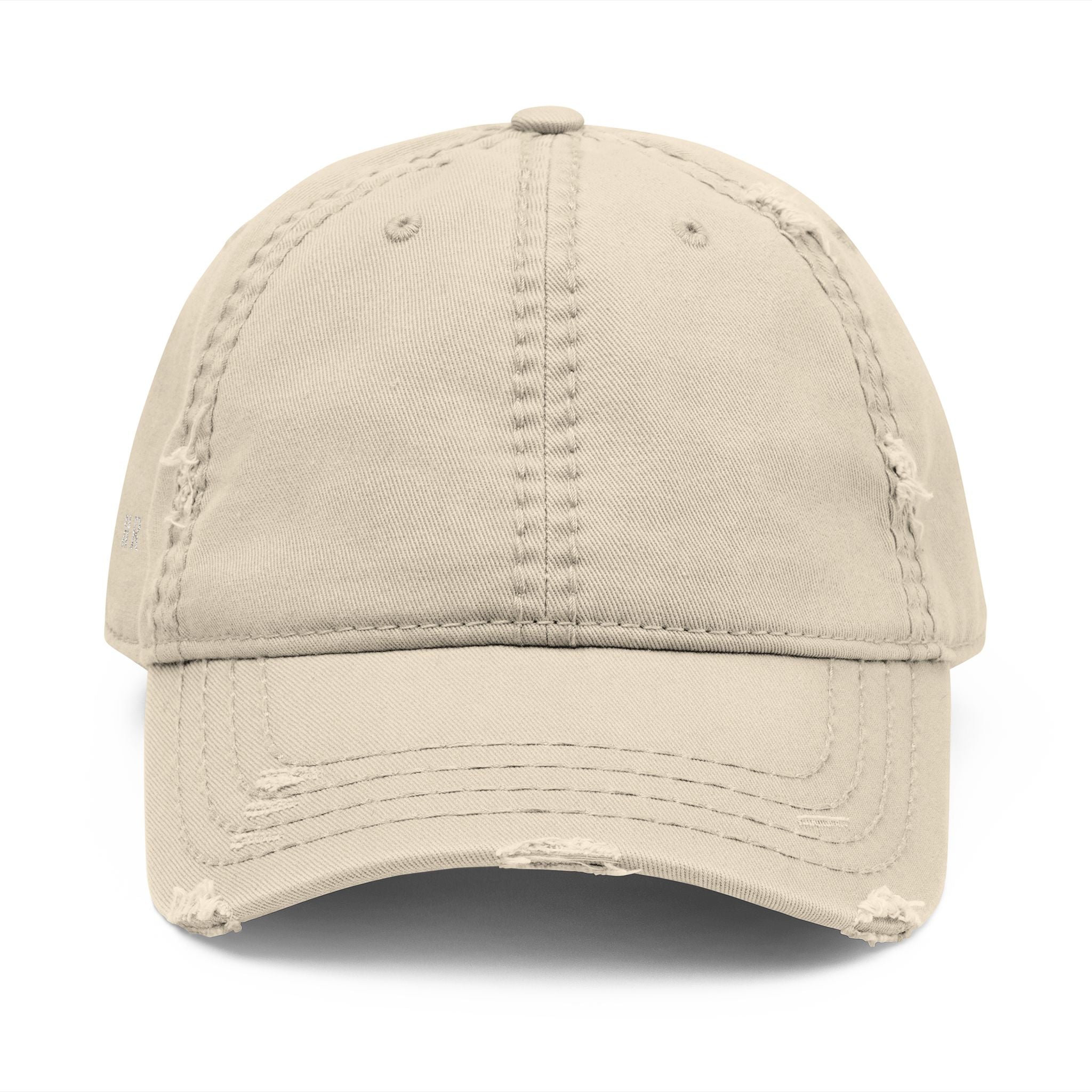 Distressed HR Monogram Hat
