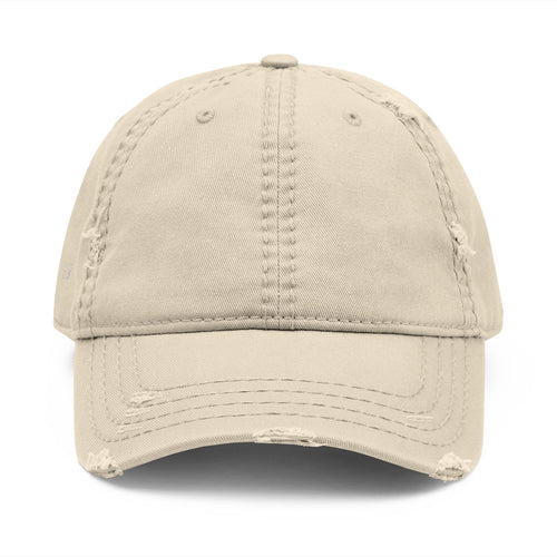 Distressed HR Monogram Hat