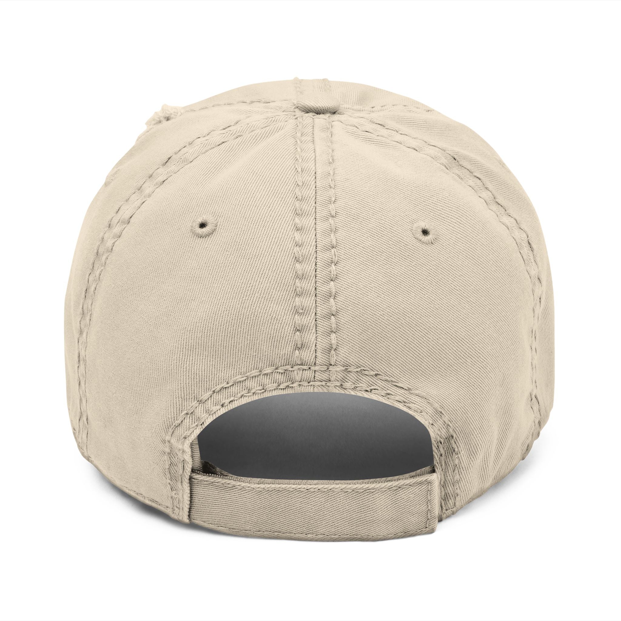 Distressed HR Monogram Hat