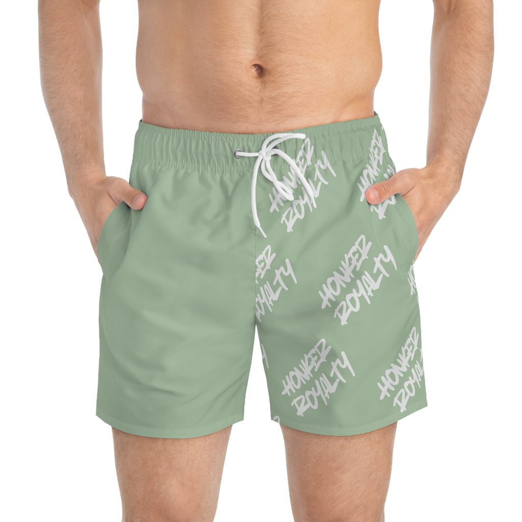 Gangsta Green Swim Shorts